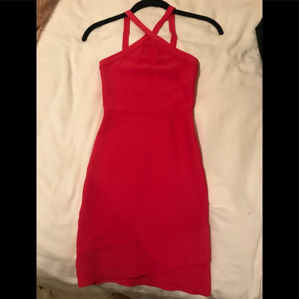 BCBG Coral bandage mini